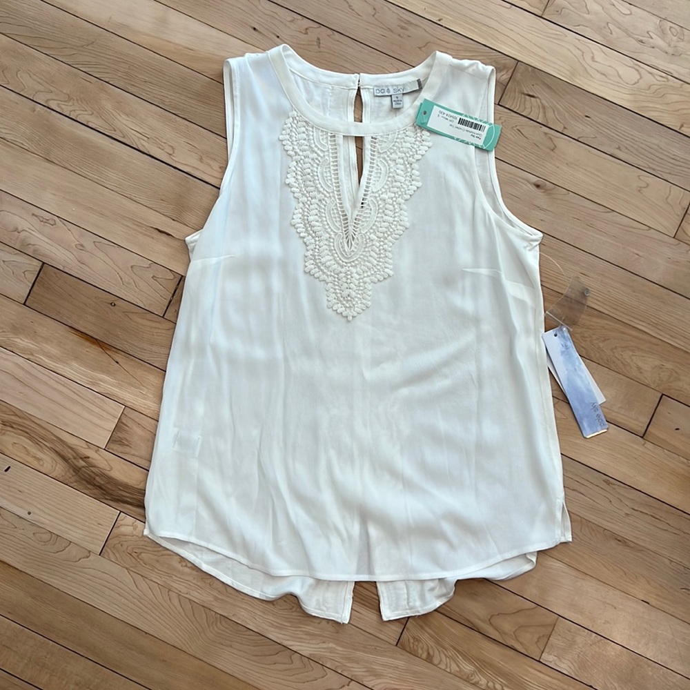 Sleeveless Top mixed media